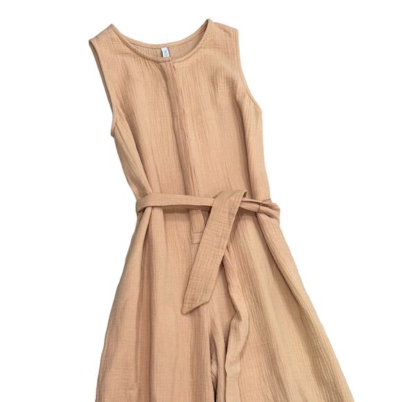 Rachel Pally Sadie Jumpsuit in Apricot - Picture 3 of 6